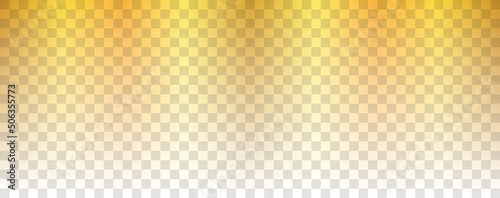 vector gold colored gradient background on transparent background 
