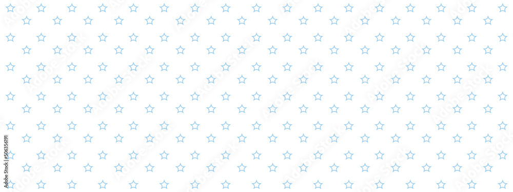 illustration of vector background with blue colored stars pattern
