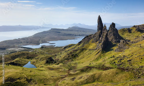 Obraz na plátne Old Man of Storr rock formation, Isle of Skye, Scotland.