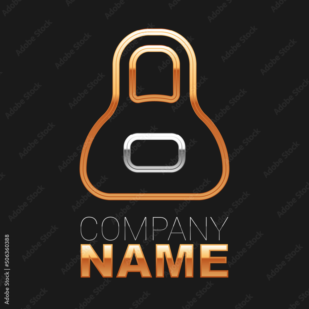 Line Weight icon isolated on black background. Kilogram weight block for weight lifting and scale. Mass symbol. Colorful outline concept. Vector Line Weight icon isolated on black background. Kilogram weight block for weight lifting and scale. Mass symbol. Colorful outline concept. Vector