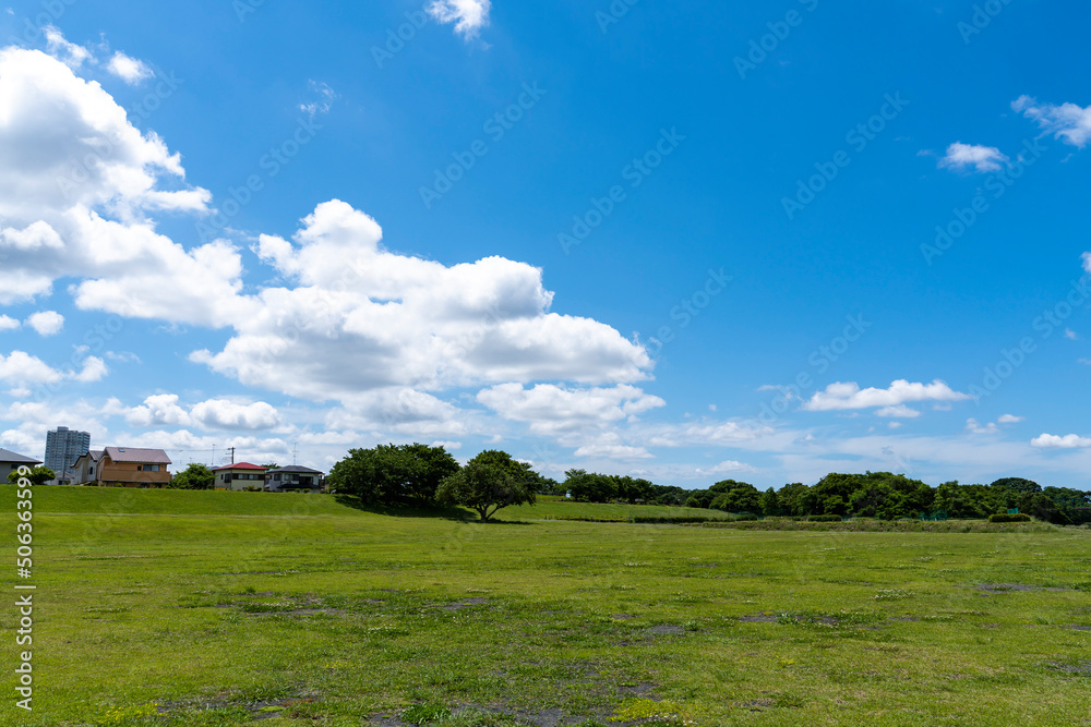 神奈川県相模三川公園の風景 神奈川県相模三川公園の風景