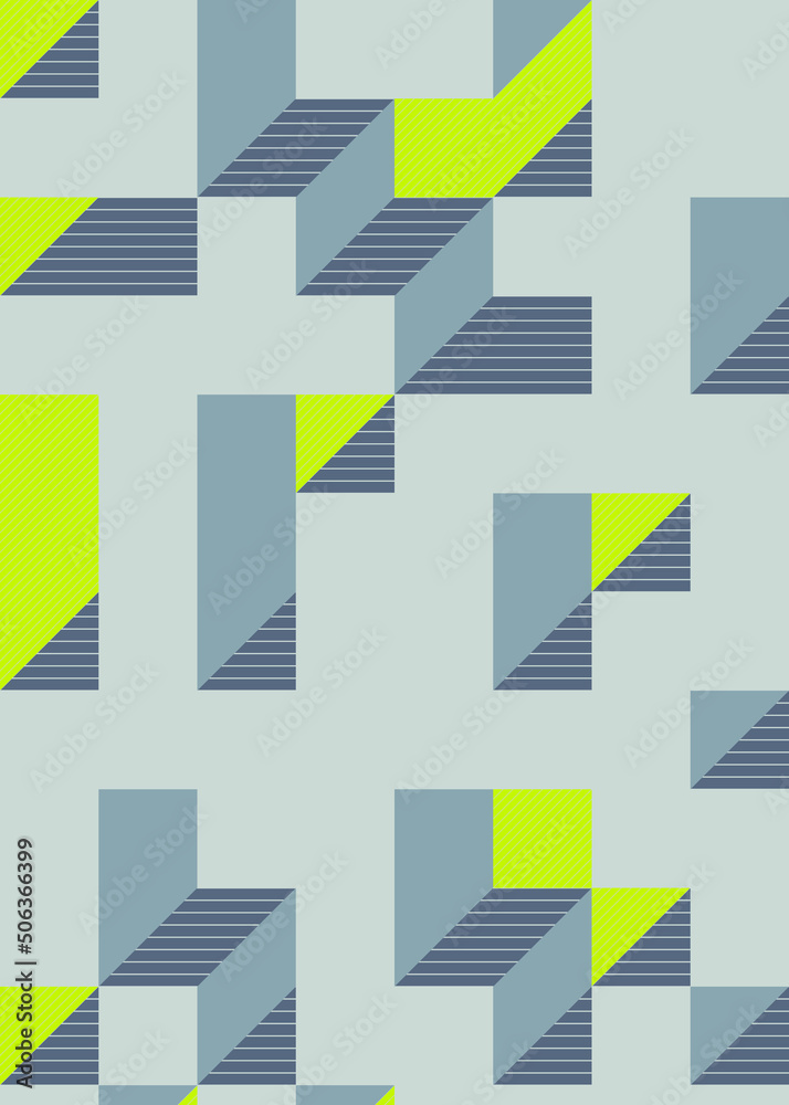 Implementation of Edward Zajec’s “Il Cubo” from 1971. Essentially a Truchet tile set of 8 tiles and rules for placement art illustration Implementation of Edward Zajec’s “Il Cubo” from 1971. Essentially a Truchet tile set of 8 tiles and rules for placement art illustration