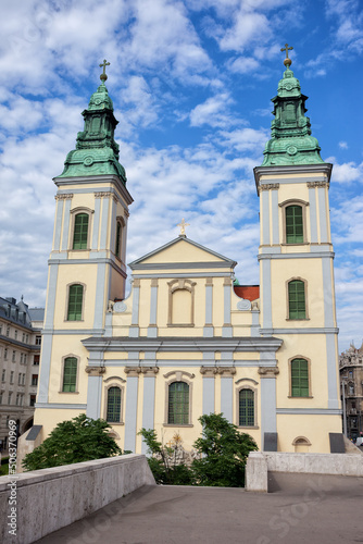 Inner City Parish Church In Budapest