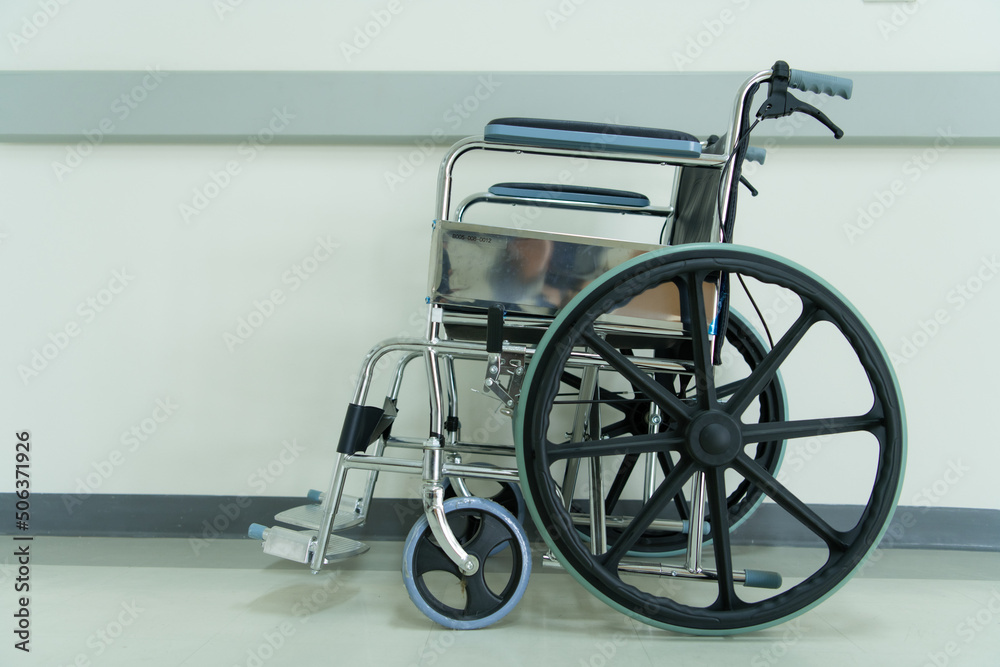 Wheelchair For facilitating the patients who cannot help themselves to walk.