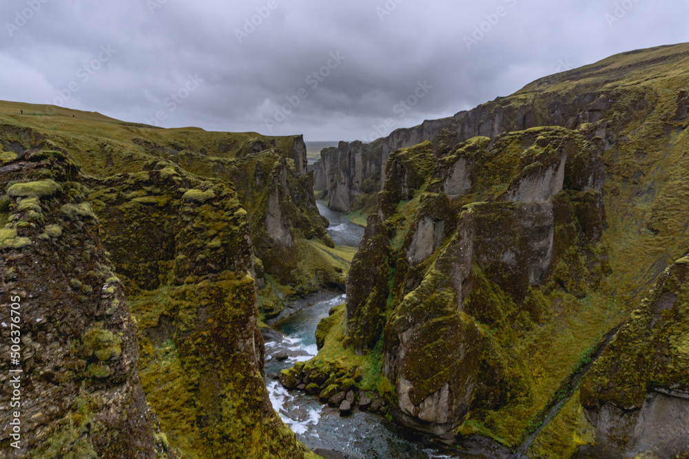 Canyon in Iceland