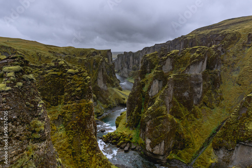 Canyon in Iceland