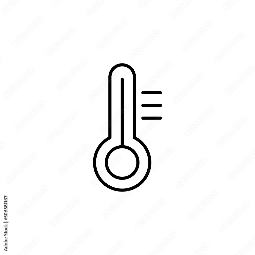 Temperature flat vector icon. . Weather, hot and cold climate for web site, mobile app design. eps 10 Temperature flat vector icon. . Weather, hot and cold climate for web site, mobile app design. eps 10