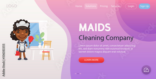 Maids Website Template