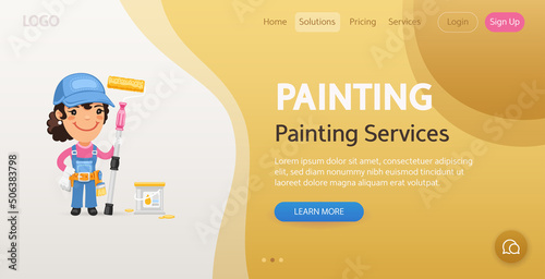 Painting Website Template