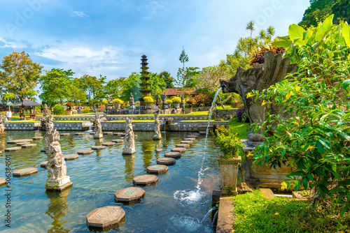 Water Palace of Tirta Gangga in East Bali, Indonesia photo