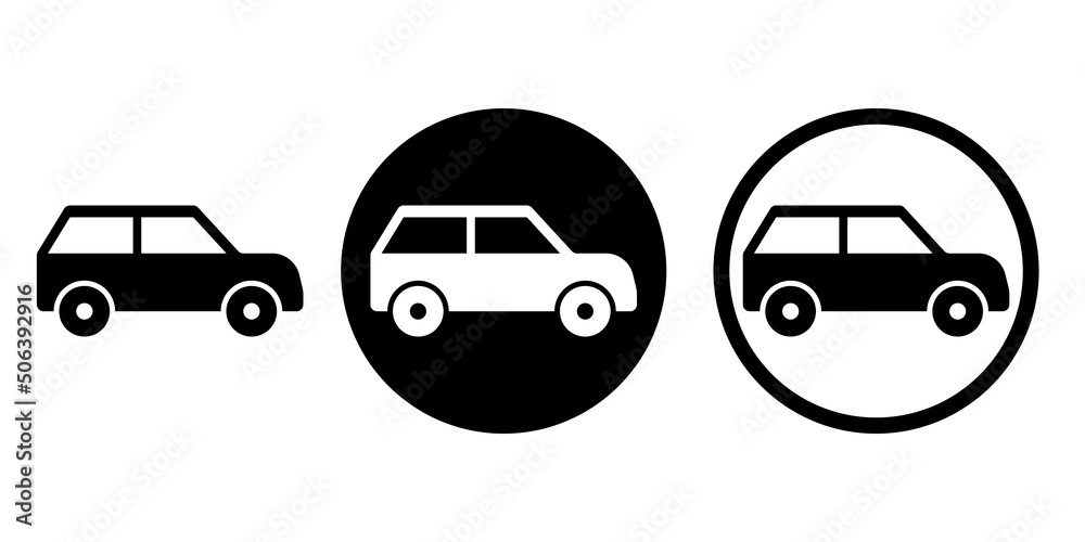 Car icon symbol simple design Car icon symbol simple design
