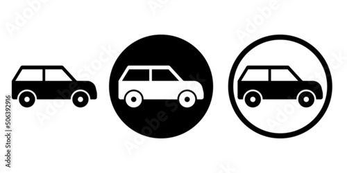 Car icon symbol simple design