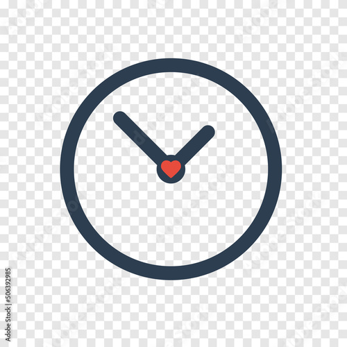TIme watch icon simple design