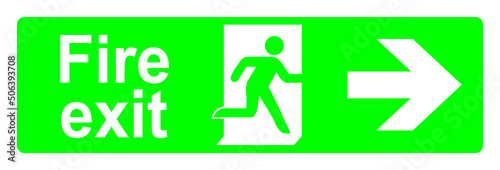 emergency exit sign