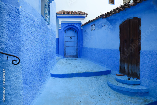 Street in Chefchaouen, Morocco