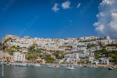 Peschici is a town and comune in the province of Foggia in the Apulia region of southeast Italy