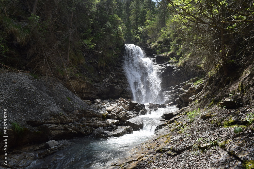 Naklejka premium Berg, Wasserwelt 07
