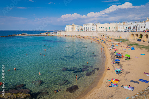 Fototapeta Naklejka Na Ścianę i Meble -  Gallipoli is a southern Italian town in the province of Lecce, in Apulia