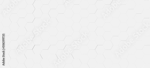 Abstract geometric hexagon background abstract texture with technology concept. Modern and futuristic design. Illustration 3d.