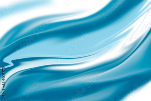 Abstract blue background. The texture of the flowing liquid. Fresh paint effect. Imitation of marble and stone. Modern futuristic backdrop. Textiles and wallpapers. Presentations