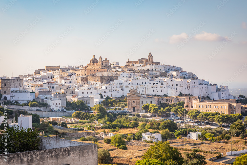 Ostuni, known as the 'White City' is one of Puglia's top travel destinations