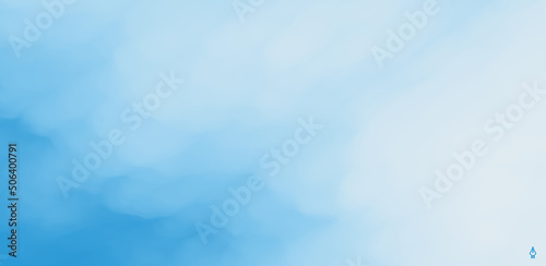 Blue sky with clouds. Modern pattern. Nature background. Modern pattern. Abstract background. Vector illustration.