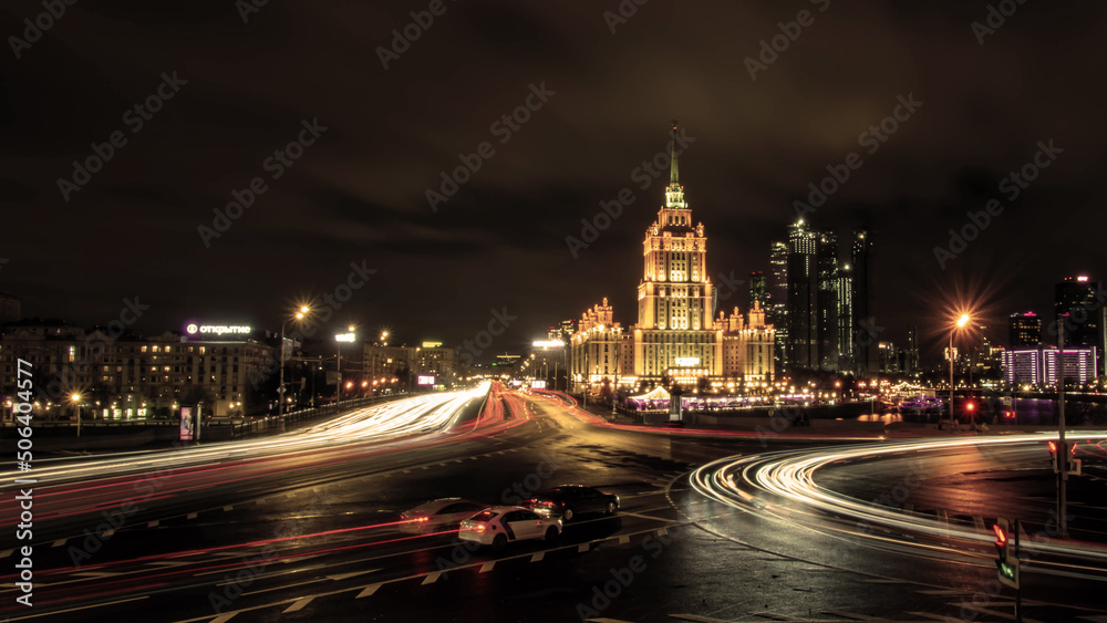 Moscow hotel Ukraine general plan