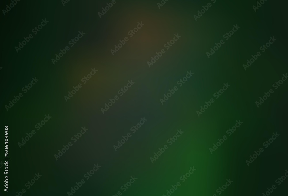 Dark Green vector blurred bright template. Dark Green vector blurred bright template.