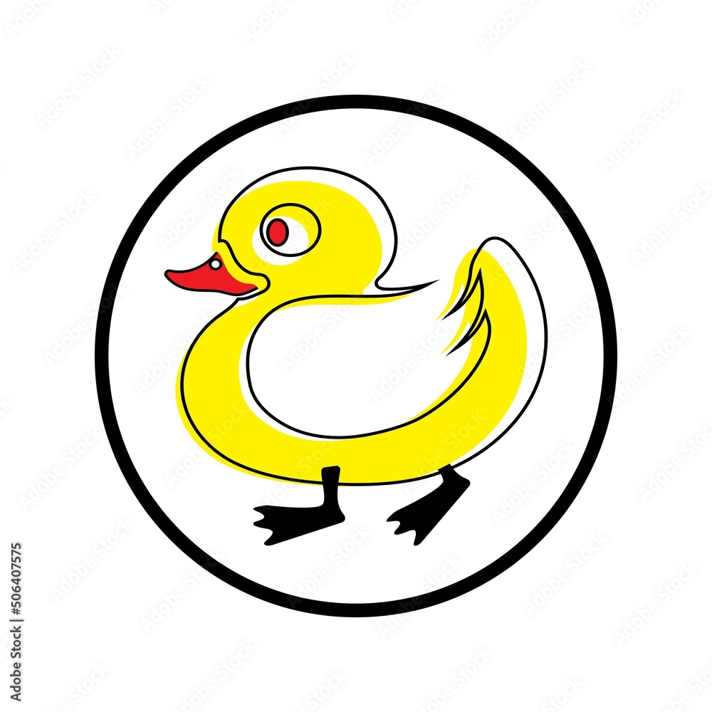 duck logo icon design vector duck logo icon design vector