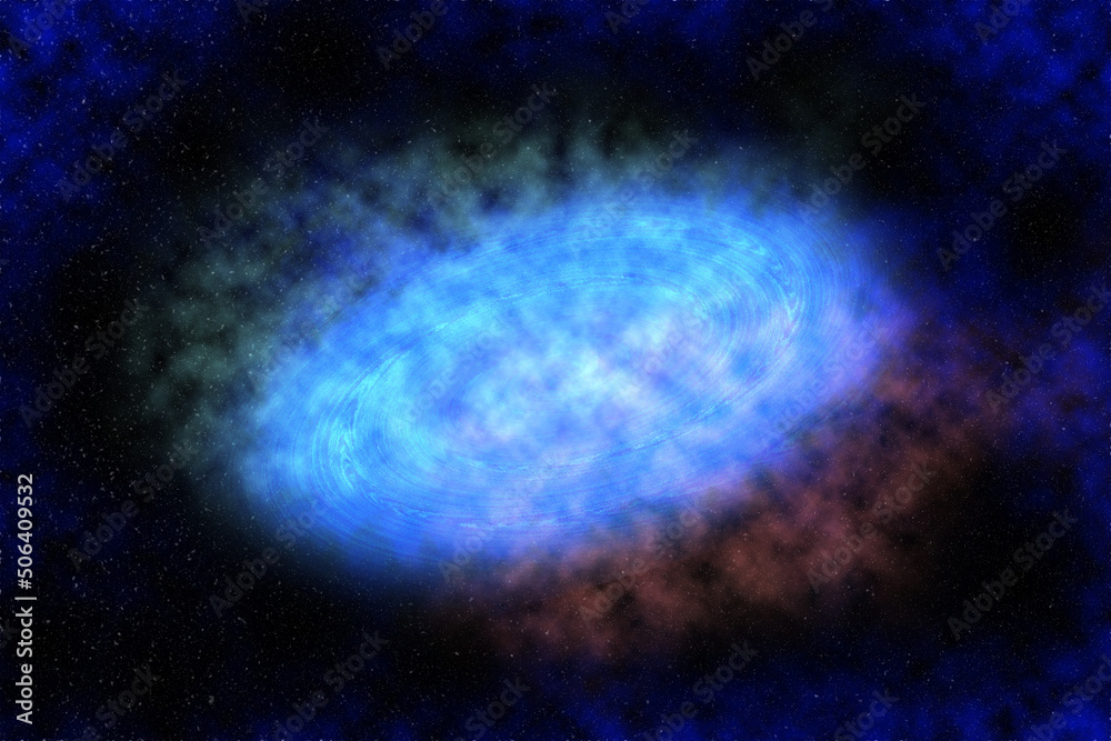 Fototapeta premium Abstract Background Galaxy