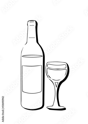 illustration of coupe glass  best graphics design in vector art