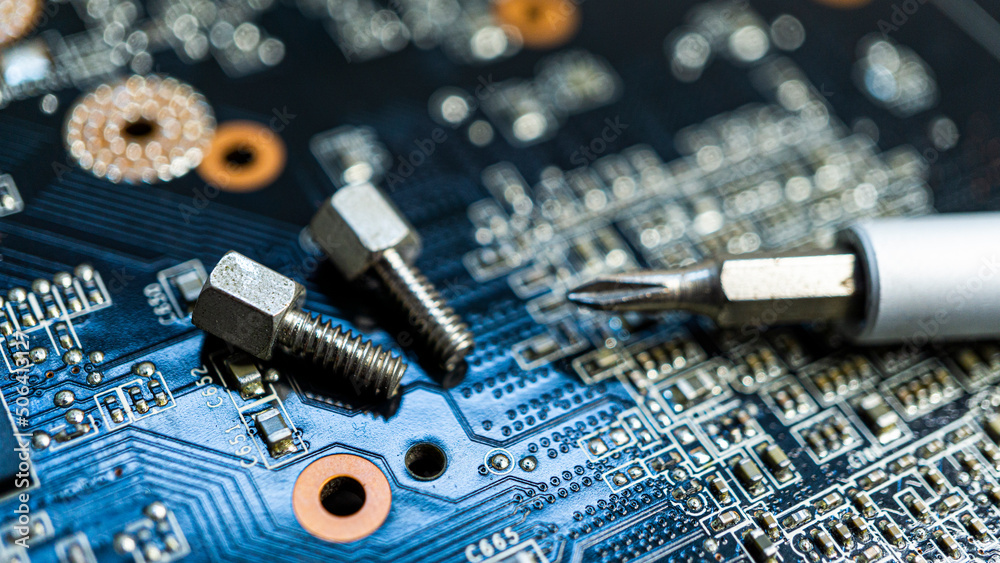 半導体チップ電子部品のイメージ 半導体チップ電子部品のイメージ