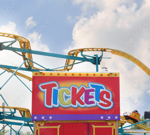 Carnival Fair Ticket Booth