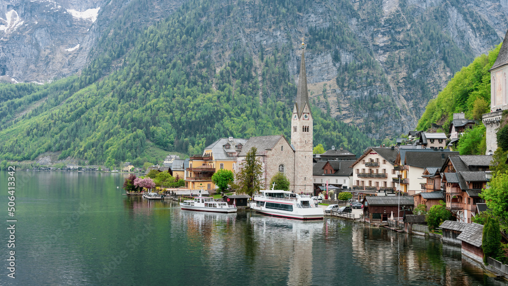 Breathtaking view of Hallstatt, Austria. Breathtaking view of Hallstatt, Austria.
