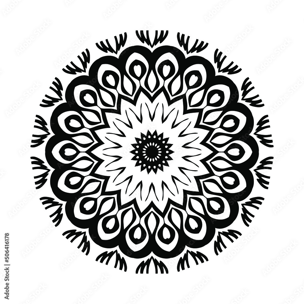 Circular pattern in form of mandala for Henna, tattoo, decoration. Decorative ornament in ethnic oriental style. Coloring book page.Mandalas for coloring book. Decorative round ornaments. mandala. Circular pattern in form of mandala for Henna, tattoo, decoration. Decorative ornament in ethnic oriental style. Coloring book page.Mandalas for coloring book. Decorative round ornaments. mandala.