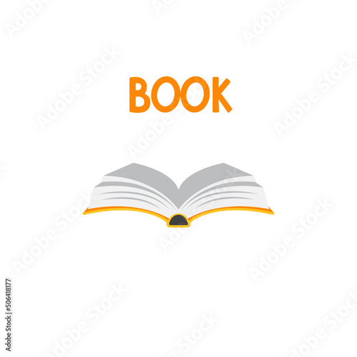 open book vector 

