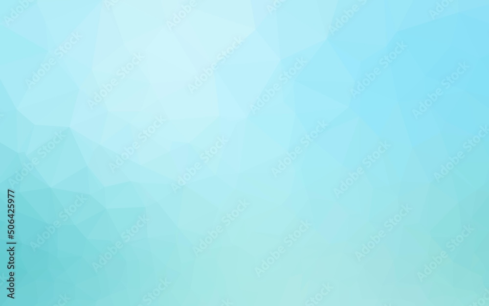 Light BLUE vector polygon abstract background. Light BLUE vector polygon abstract background.