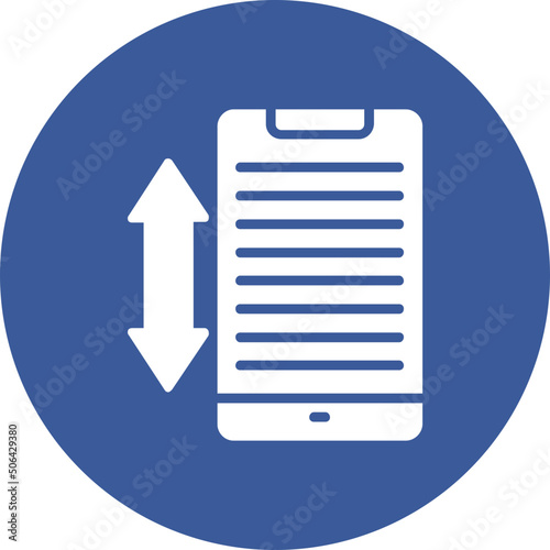Scrolling Icon 