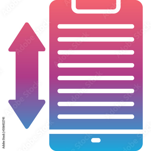 Scrolling Icon 