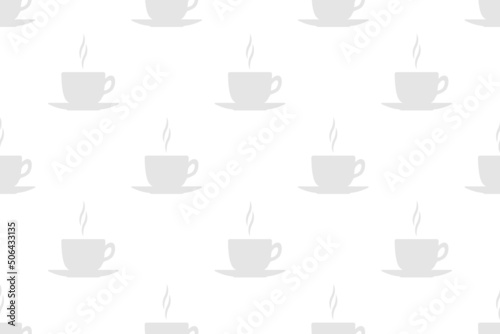 Wallpaper Mural Seamless pattern on the theme of coffee. Torontodigital.ca