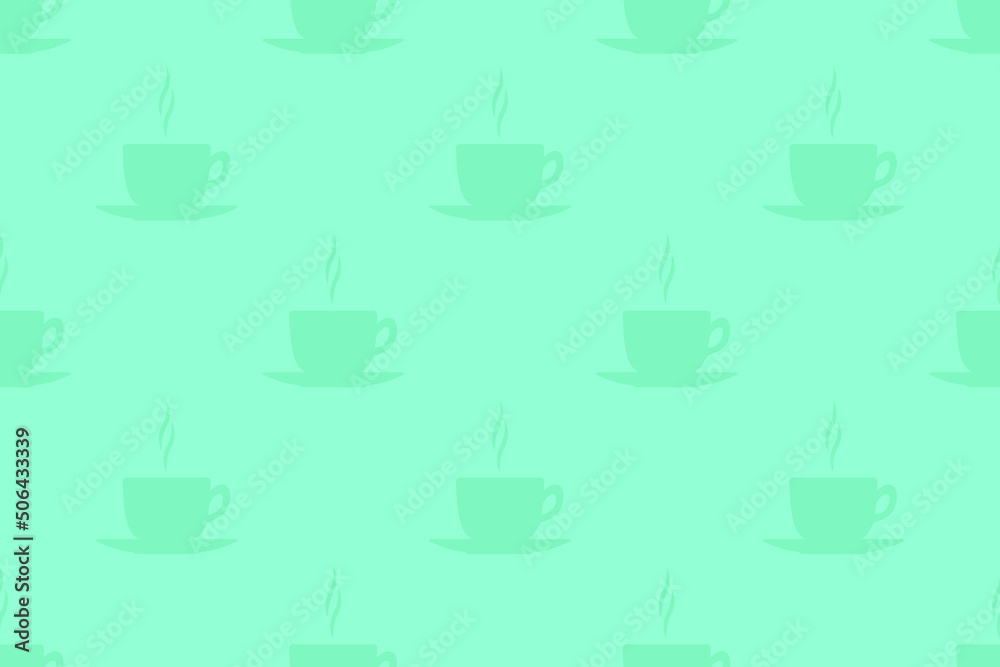 Seamless pattern on the theme of coffee. Seamless pattern on the theme of coffee.