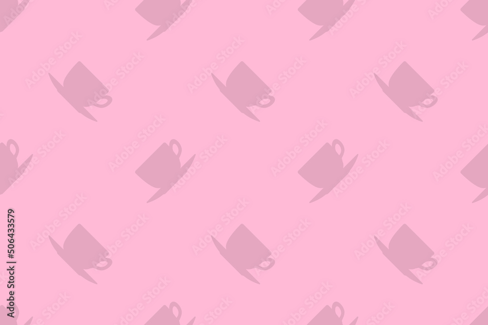 Seamless pattern on the theme of coffee. Seamless pattern on the theme of coffee.