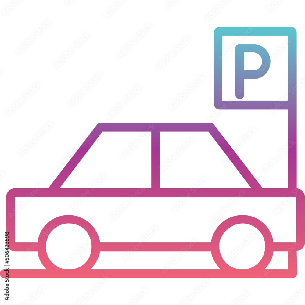 Car Parking Icon 
