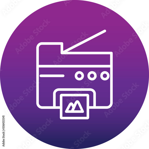 Photocopier  Icon 