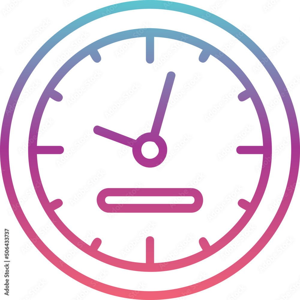 Wall Clock Icon 