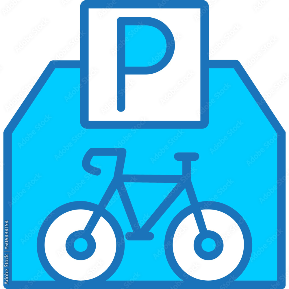 Bike Parking Icon Bike Parking Icon