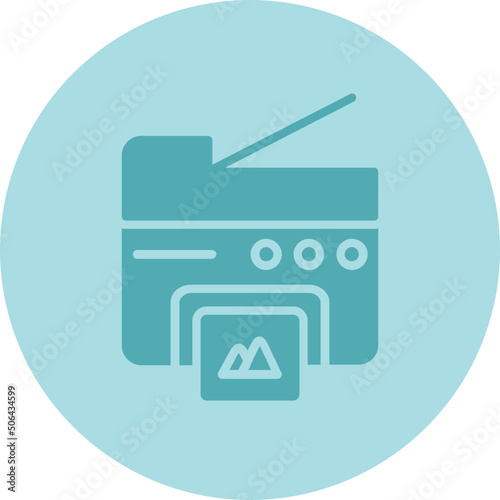 Photocopier  Icon 