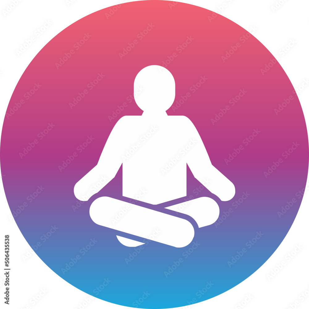 Meditation Icon Meditation Icon