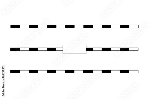 列車の路線図のアイコン
