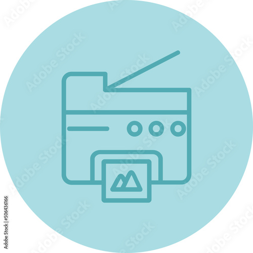 Photocopier  Icon 